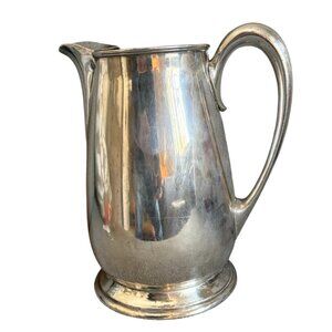 Hotel Silver Vintage Pitcher Made for the Iron Horse Inn
